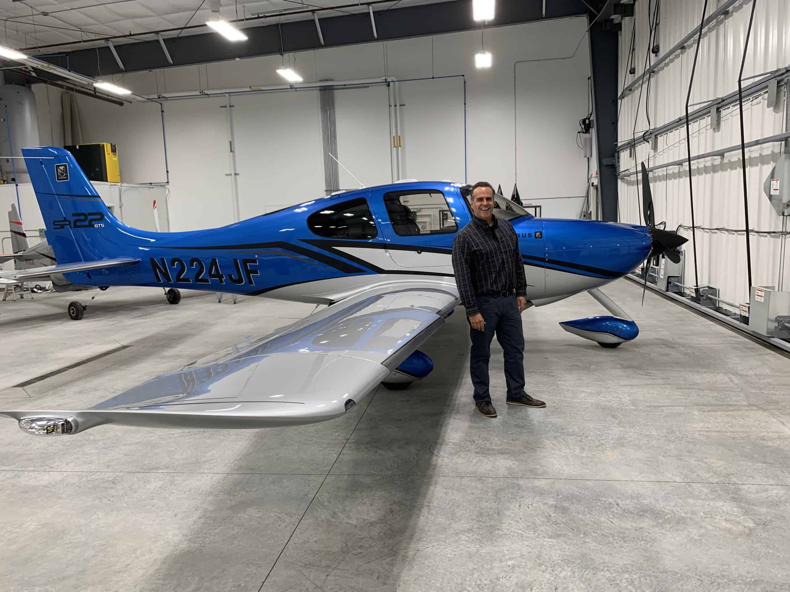 owner and his aircraft