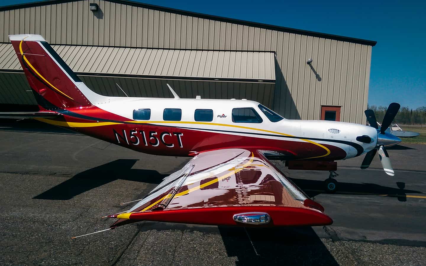 Homepage Gallery Piper Aircraft Exterior refinishing